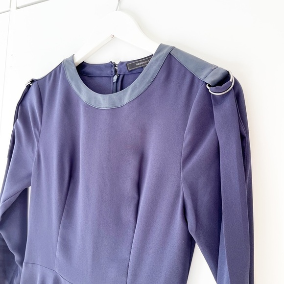 BCBGMaxAzria Navy Asymmetrical Dress - Picture 5 of 11